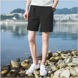 Уличная Короткие штаны брюки-карго шорты для бега Лето Для мужчин для Фитнес Мальчик Бодибилдинг Homme Для мужчин s сжатия пляжные шорты