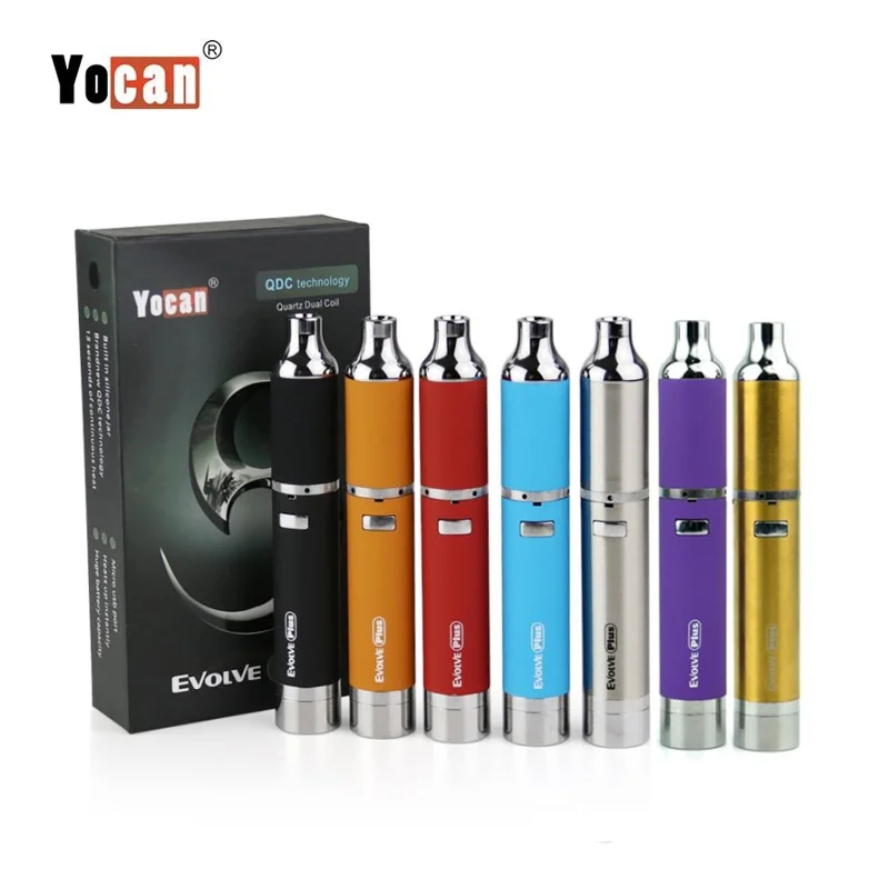 Набор для вейпа Yocan Evolve Plus Dab Wax 1100 мАч с двойной кварцевой катушкой электронная