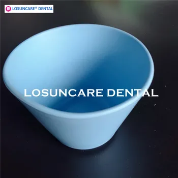 

LOSUNCARE 1 piece Dental Lab Flexible Silicone Rubber Mixing Bowl for teeth whitening tool dental bowl