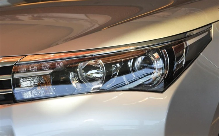 Прозрачный абажур лампы абажур передняя фара оболочка фары Крышка для Toyota Corolla