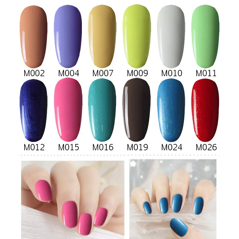 Kaufen M. ladea 8,3 ML farben nagel glitter lack farbe flaschen sonnenschein Gel Polish UV Led Langlebige Gel Polnischen DIY Nagel kunst Gel