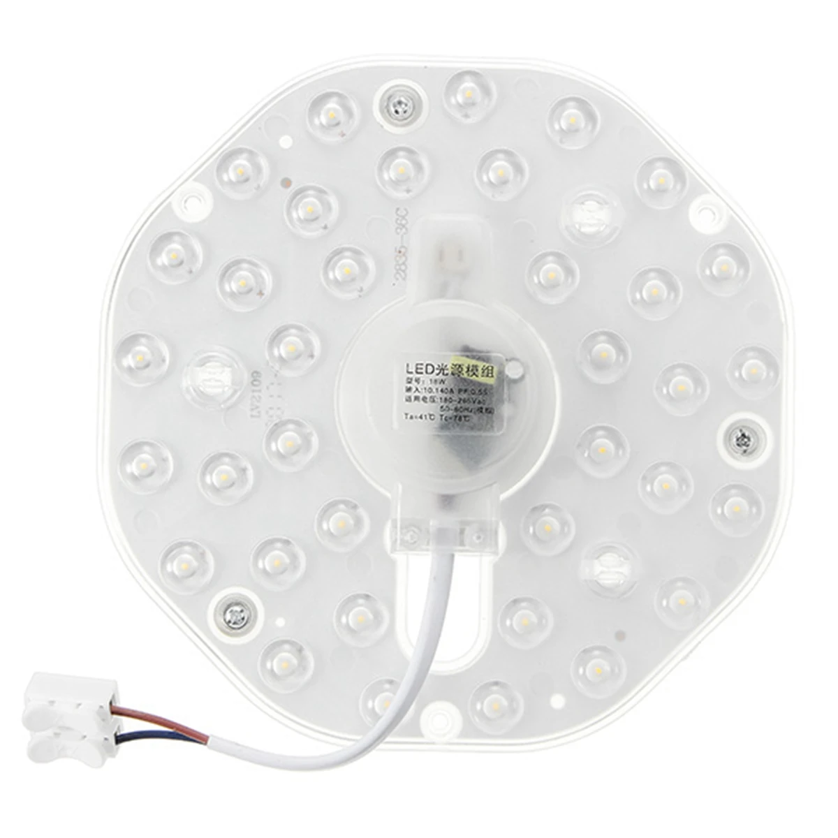 Светодиодный Панель круг кольцо света 12 Вт 18 Вт 24 Вт AC 220 В SMD2835 теплый белый светодиодный круглый потолочный оптический модуль лампы доска круговой