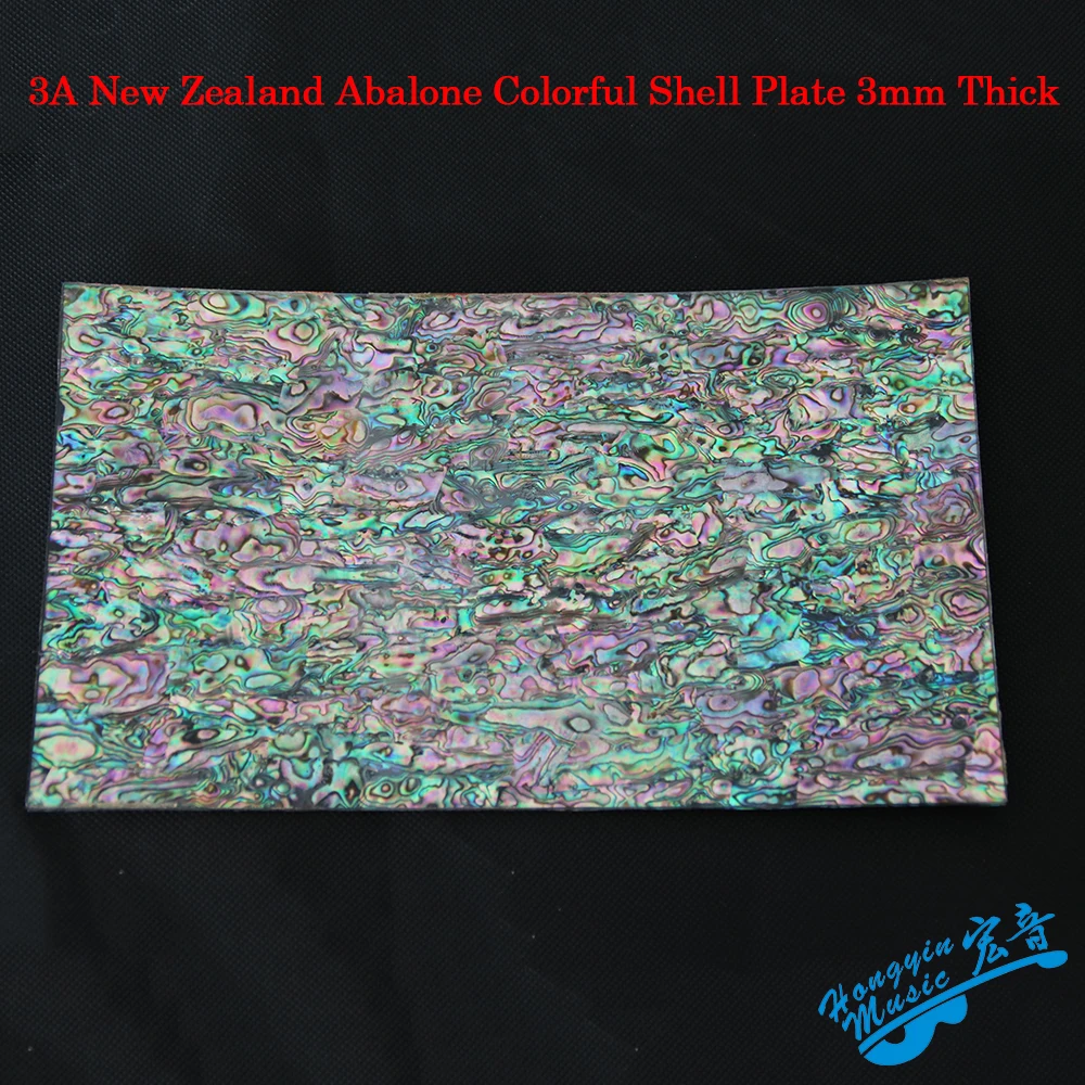 Gravura em Metal Acessórios de Guitarra Aço para Headstock 3a Nova Zelândia Abalone Shell Colorido Shell Inlay da Guitarra Fingerboard Corpo
