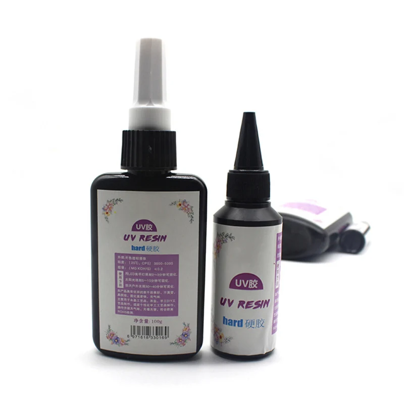 

DIY UV Ultraviolet Resin Curing Solution Quick-drying Non-toxic Sunlight Activated Hard 2019ing