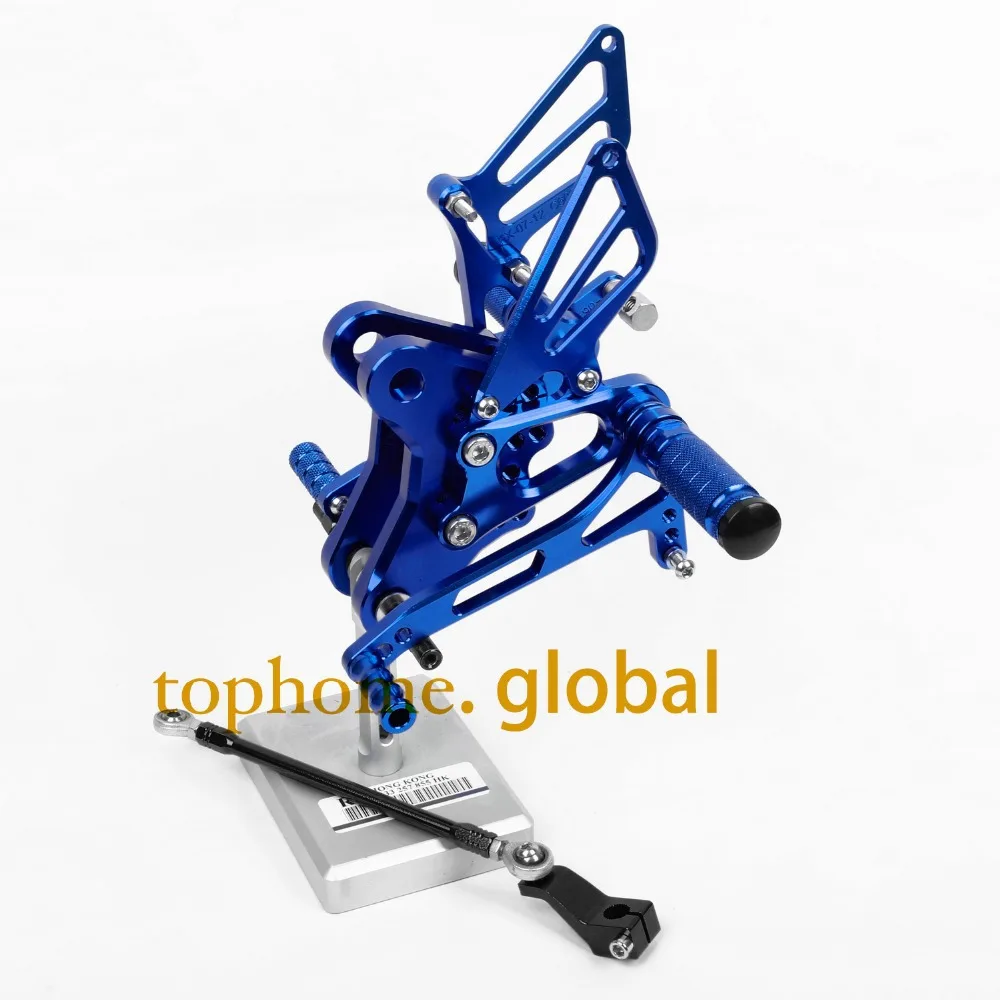 

Motorcycle CNC Rearsets For HONDA CBF150 foot pegs Blue Colour Foot Pegs Rear Set
