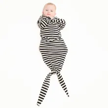 12-24M 2016 Newborns Baby 0-24 Months Boys Girls Cotton Cute Mermaid Sleeping Bags Baby Sleeping Clothing Infant Swaddle