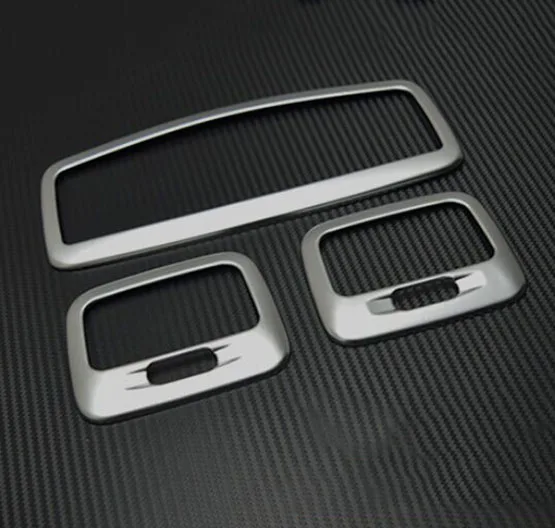 

ACCESSORIES FIT FOR MITSUBISHI OUTLANDER 2016 CHROME ROOF READING LIGHT LAMP COVER TRIM CONTROL SWITCH PANEL FRAME GARNISH