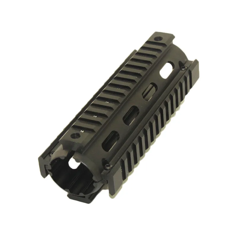 AR-15 M4 Handguard Carbine 6.7 дюймов Airsoft рис Quad Rail 2 шт. drop-в Пикатинни крепления винтовка для тактический охота Стрельба