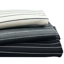 Экологически чистая мерсеризованная вискозная ткань, эластичная для одежды на весну и осень, 280gsm шерстяная швейная ткань K302407