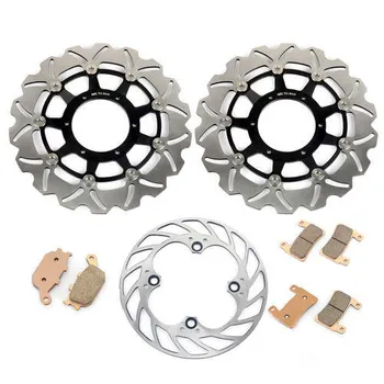 

BIKINGBOY For Honda CBR 600 F CBR600 F4i SuperSport F4 01 02 03 04 05 06 Front Rear Brake Disks Discs Rotors Pads F1 F2 F3 F4 F5