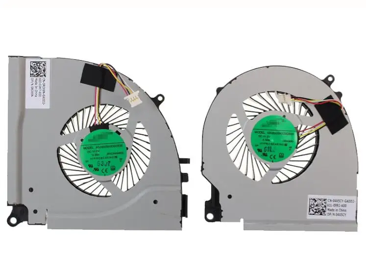 Комплект из 2 шт. новинка для DELL Inspiron I5 Ins15 7000 7557 7559 AB09005HX090B00 0RJX6N AB08505HX090B00 04X 5CY