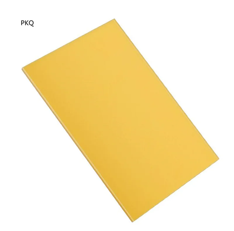 1 шт. 30x20 см/30x40 см Акриловая доска глянцевый многоцветный прозрачный пластиковый лист из плексигласа органического стекла полиметилметакрилат - Цвет: Цвет: желтый