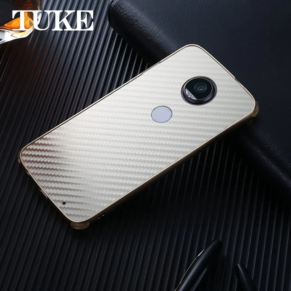 Чехол TUKE для MOTO G5S Plus, алюминиевая металлическая рамка для Motorola MOTO G 5S Plus, Жесткий Чехол из углеродного волокна для lenovo MOTO G5SPlus