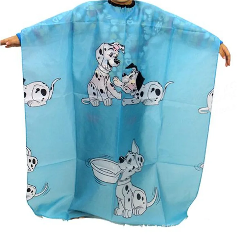 

Hairdressing Wraps for Kids 1x 28"x47" Child Hair Cutting Waterproof Cape Barber Styling Salon Polyester Wrap Cartoon Clothes