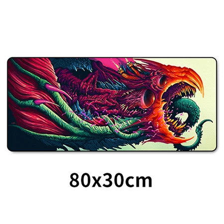 Большой игровой коврик для мыши для CS GO Hyper Beast AWP Boyfriend ...