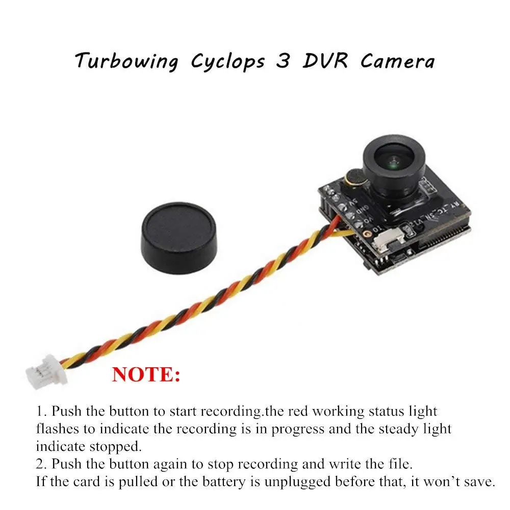 FPV DVR камера turboing CYCLOPS3 5 8G мини видео аудио рекордер CAM AIO 1/3 CMOS 700TVL 120 градусов NTSC для