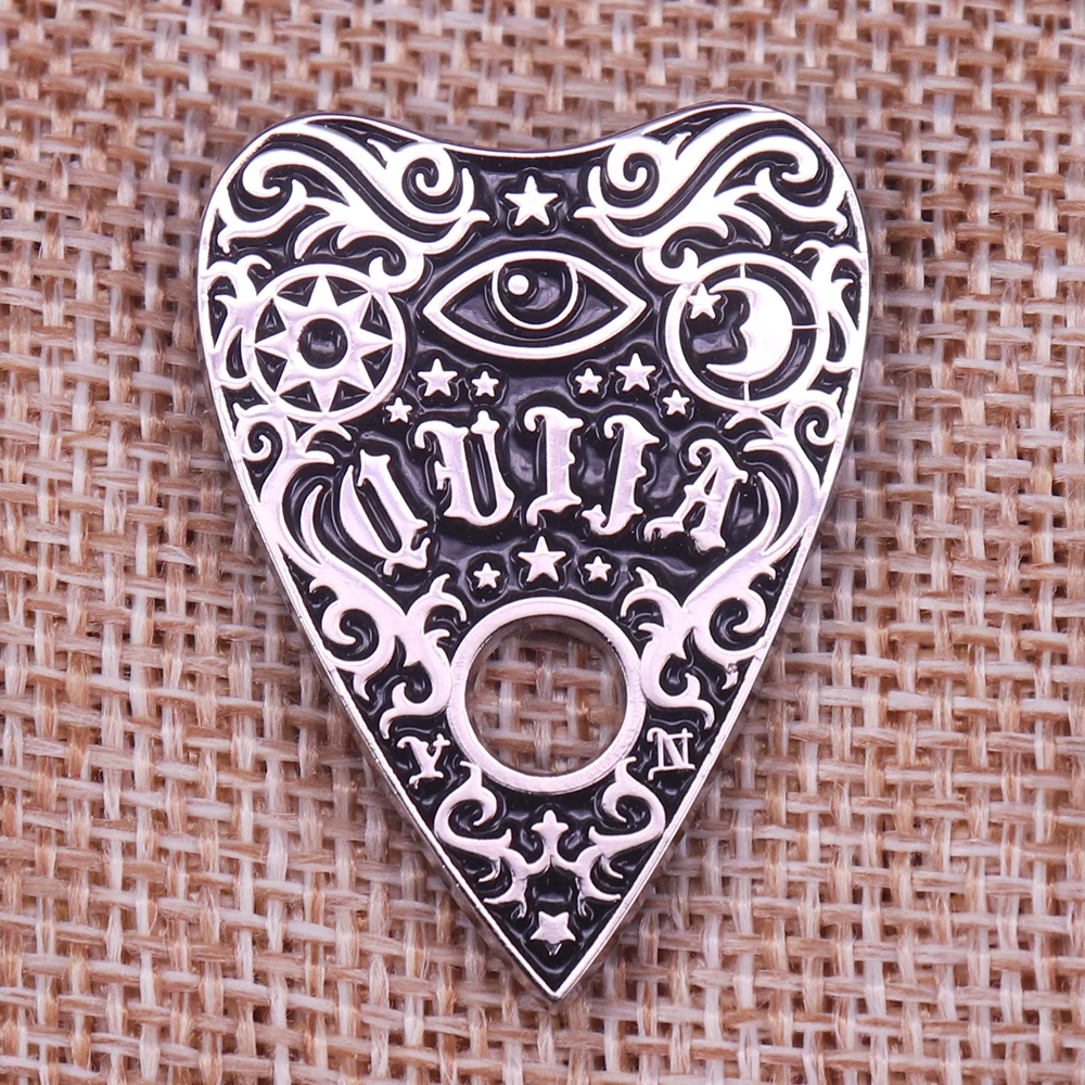 Ouija эмалированная доска значок Хэллоуина|Булавки и значки| |
