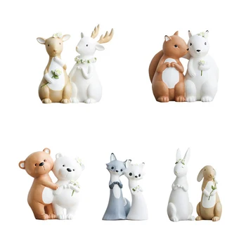 

Creative Resin Ornaments Birthday Small Animal Gifts Wedding Anniversary Home Living Room Bedroom