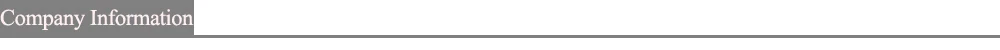 company information