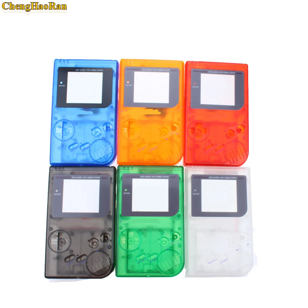1set 14 colors available Game Replacement Case Plastic Shell Cover for Nintendo GB for Gameboy Classic Console Case full housing