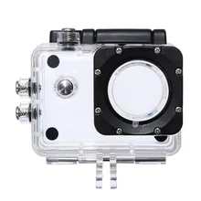 Action Camera Waterproof Underwater Dive Housing Case Protective for SJCAM SJ4000 WIFI Camcorder Cam Helmet Transparent case