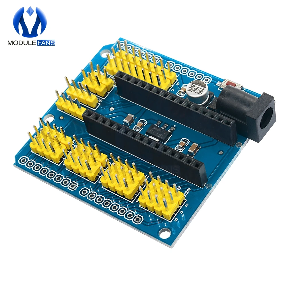 NANO I/O IO датчик расширения щит модуль для Arduino UNO R3 Nano V3.0 3,0 контроллер совместимая плата IEC PWM интерфейс 3,3 В