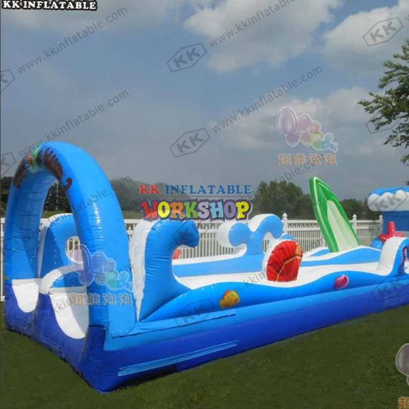 inflatable surf slip  slide