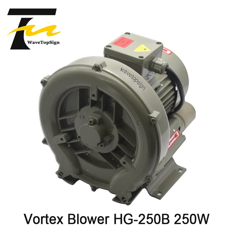 

WaveTopSign HG-250B/SB 250W Special Aluminum Industrial Vacuum High Pressure Vacuum Swirling Vortex Blower Carpentry Pump