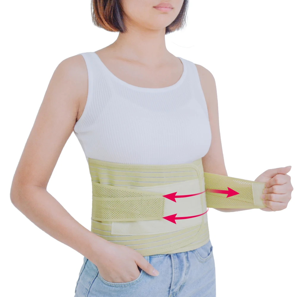 1Pcs Posture Adjustable Neoprene Double Pull Lumbar Support Lower Back