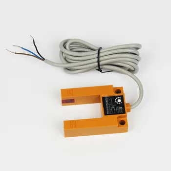 

E3S-GS30E4 grooved photoelectric switch U-shaped counter-fire sensor 30MM DC three-wire NPN usually turns on 24V