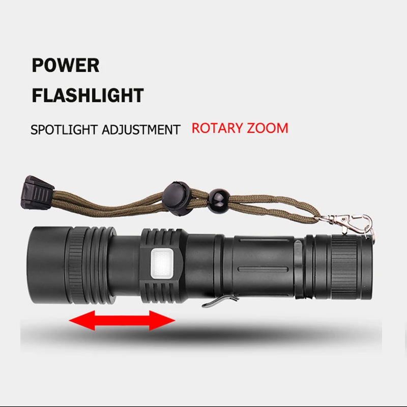 Litwod Z40 8000lm xhp70.2&xhp50 the most powerful led flashlight 26650 usb torch lantern 18650 hunting lamp hand light