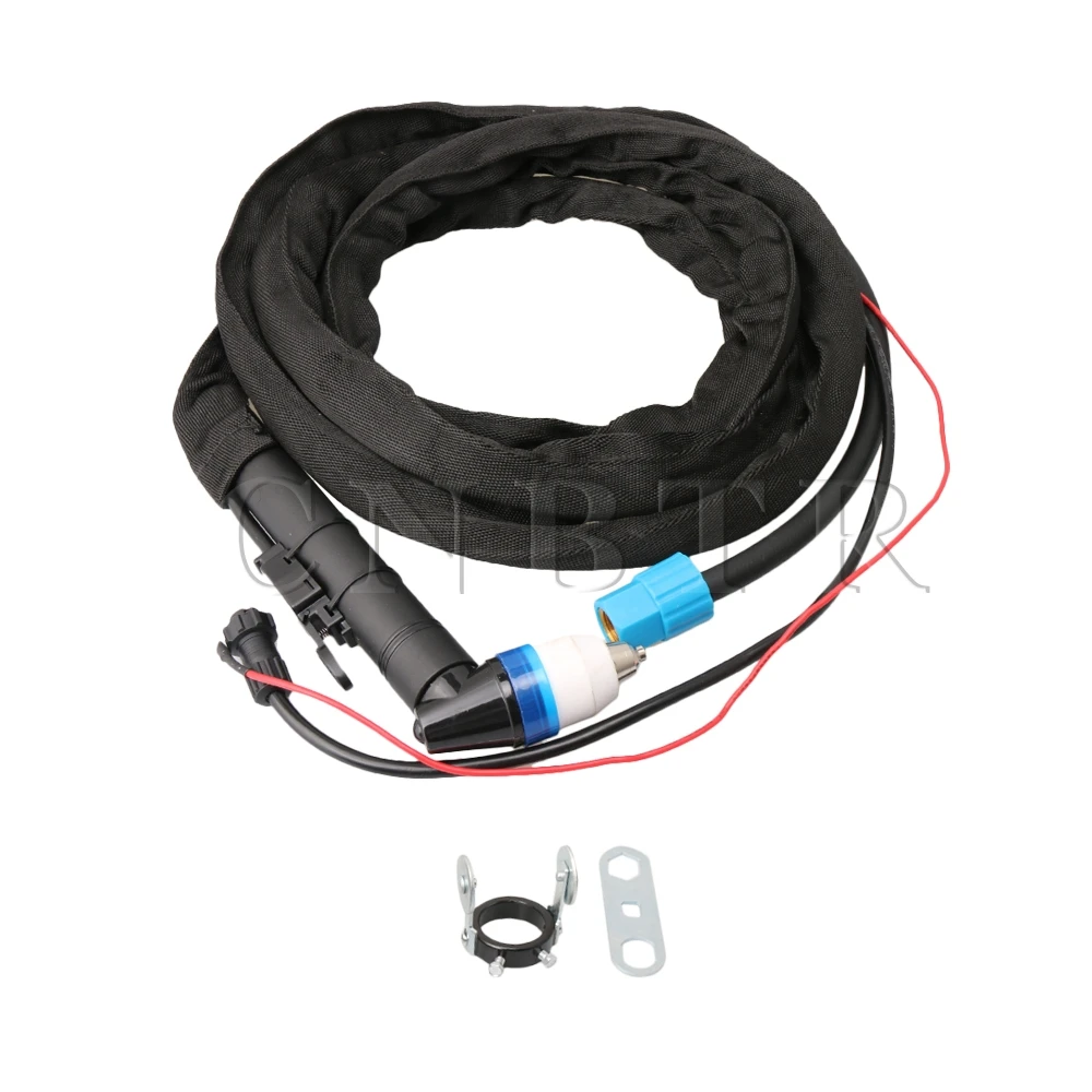 

CNBTR 5 Meters Length P80A Torch Inverter Plasma Cutter Gun Plasma Cutting Torch 80A for Air Cooled Plasma Cutting Machine