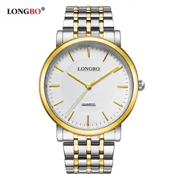 Longbo для женщин мужчин Простой циферблат уход за кожей лица стильный браслет наручные часы Элитный бренд дропшиппинг коль saati uhren montre 80279