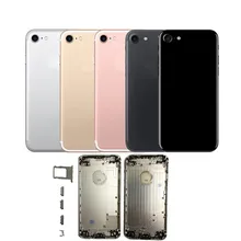 Replacement Housing Metal Back Cover For iPhone 6 6S like iPhone 7 Style Chassis Middle Frame Housing Battery Door,Free Shipping