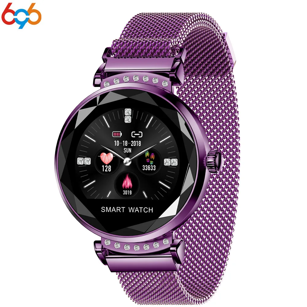

696 New Arrival Smart Watch Women Fashion Bracelet With Heart Rate Monitor Pedometer Fitness Tracker Smartwatch for IOS Androd