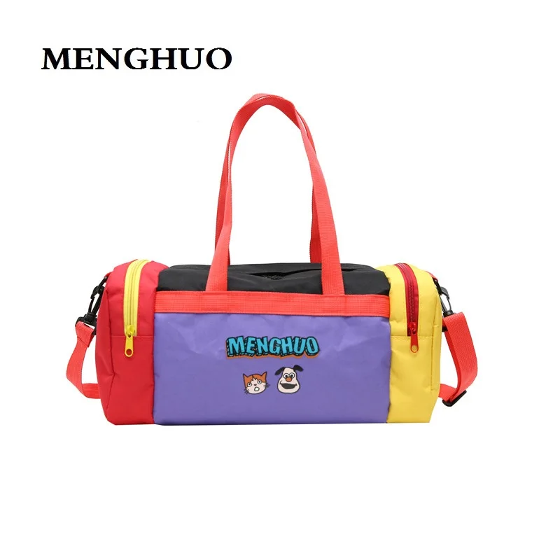MENGHUO Новая дорожная сумка для путешествий, сумка для путешествий, Женская дорожная сумка, водонепроницаемая нейлоновая сумка в красочной