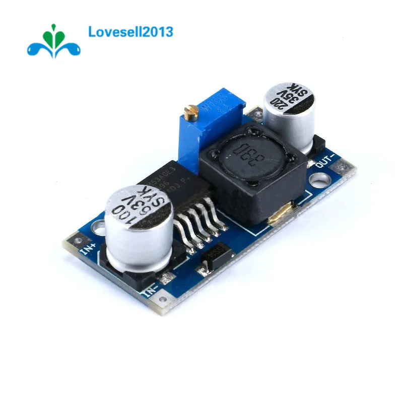 

2 шт., Регулируемый понижающий преобразователь LM2596HVS LM2596HV, модуль питания