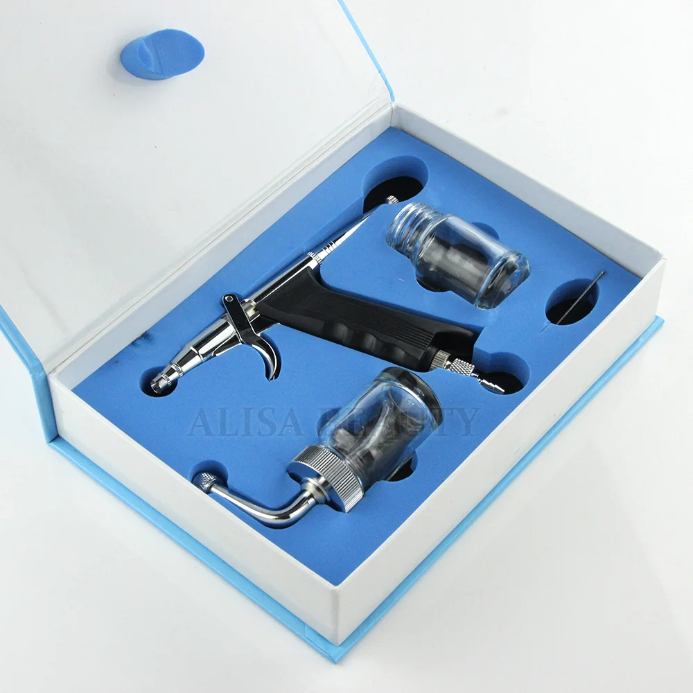 Пистолет-распылитель кислородный пистолет-распылитель с запасной бутылкой аксессуары для воды кислородный струйный аппарат для лица