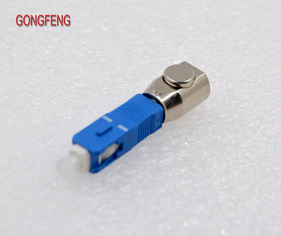 GONGFENG 10 шт. новый оптический разъем SC/APC круговой голой волоконный фланец