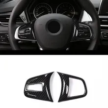 Углеродное волокно для BMW 2 серии 218i f45 F46 X1 F48- ABS Хромированная накладка на руль для BMW X2 F47