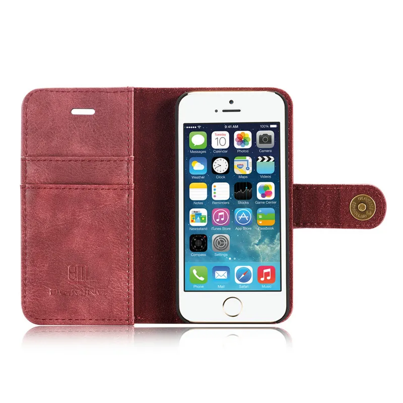 For Apple iPhone 5S Case iphone 5 case iphone se Case Leather 360 Silica gel fashion Transparent Ultra thin phone case9