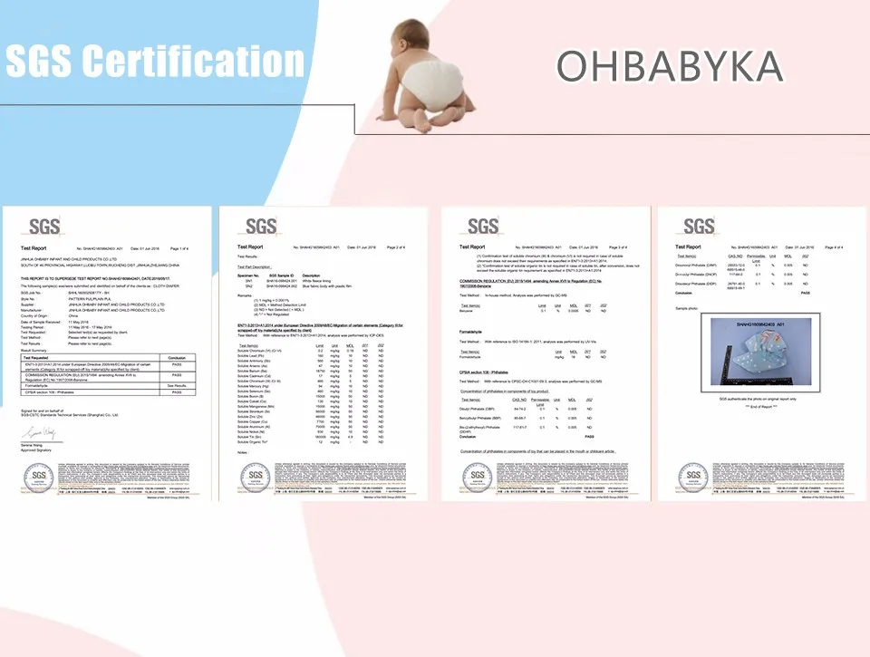 Ohbabyka многоразовые AI2 ткань карман для пеленок для подгузник ткань пеленки две застежки моющиеся Подгузники с бамбуковая Вставка 10 шт