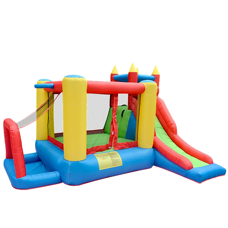 inflatable bouncer with slide for the christmas gift for kids free