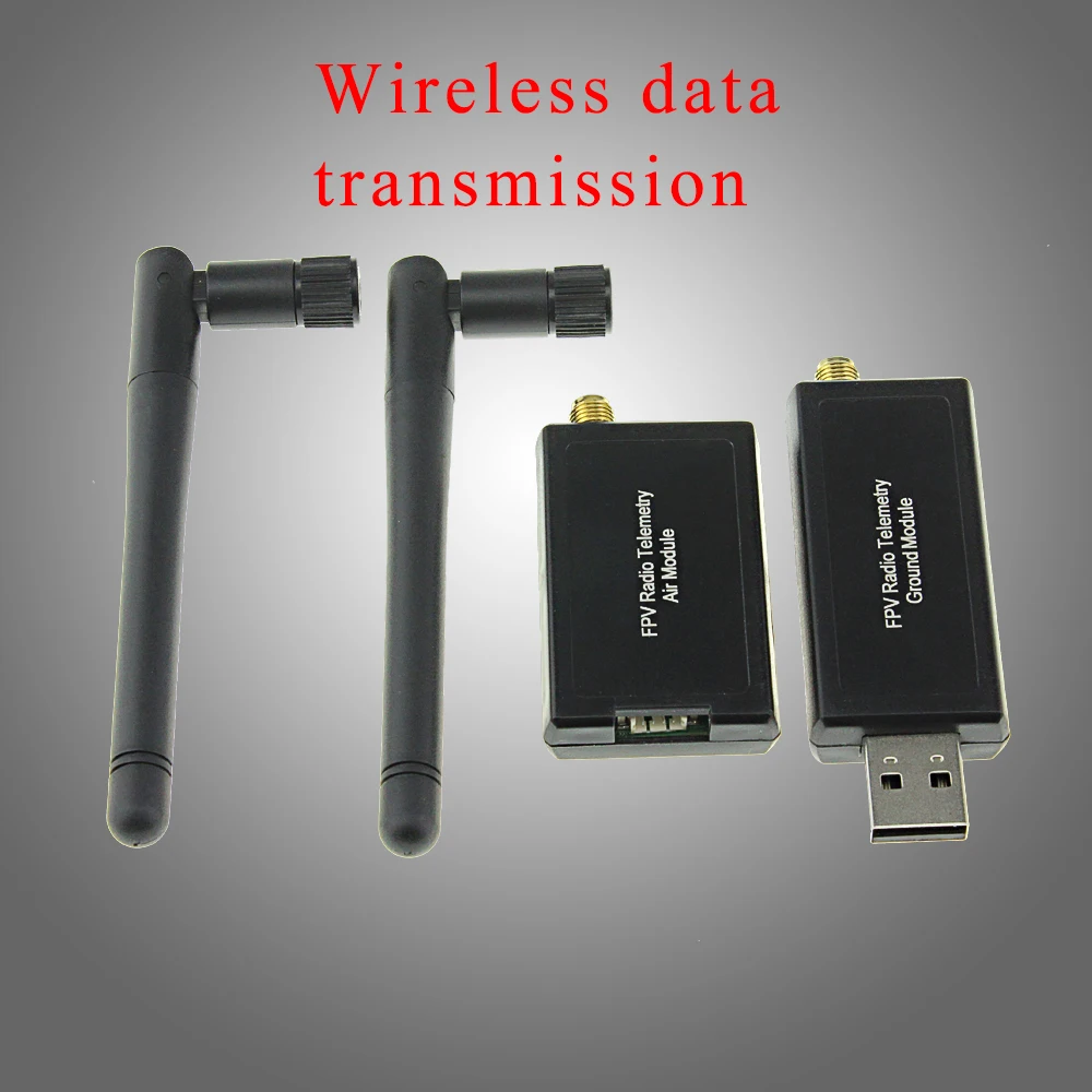 

3DR 100MW Radio Telemetry Kit Module 433Mhz/915Mhz Open Source With OTG Cables for APM 2.6 2.8 Pixhawk