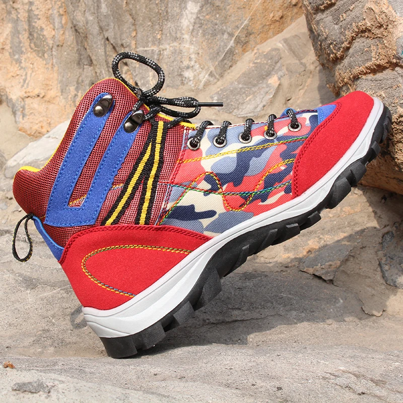 

Woman Hiking Shoes Female Breathable Anti Skid Hiking Boots Shoes Woman Outdoor Fishing Fitness Walking Trekking Shoes