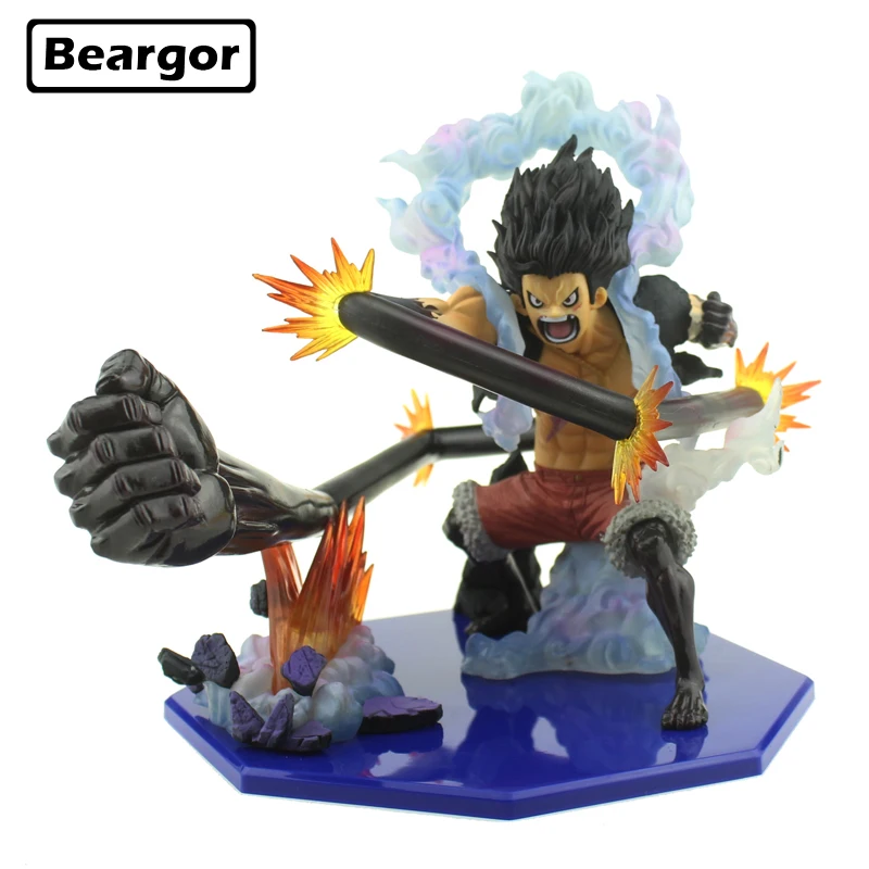 

6" One Piece Monkey D Luffy Gear 4 Snake Man Fist ver. Boxed 16cm PVC Anime Action Figure Collection Model Doll Toys Gift