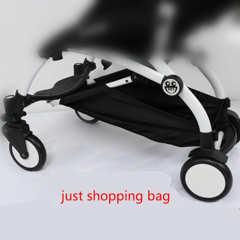 

original Newborn Baby Stroller Pushchair Attachable Bottom Basket Bottle Drink Food Diaper Storage Bag Organizer yoyo yoya