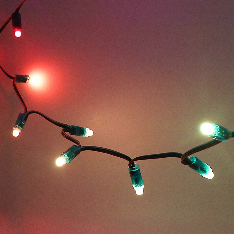

SZYOUMY 12mm WS2811 Full Color LED Pixel Light Module DC 5V IP68 Waterproof RGB WS2811 IC Digital LED Christmas Light 10000pcs