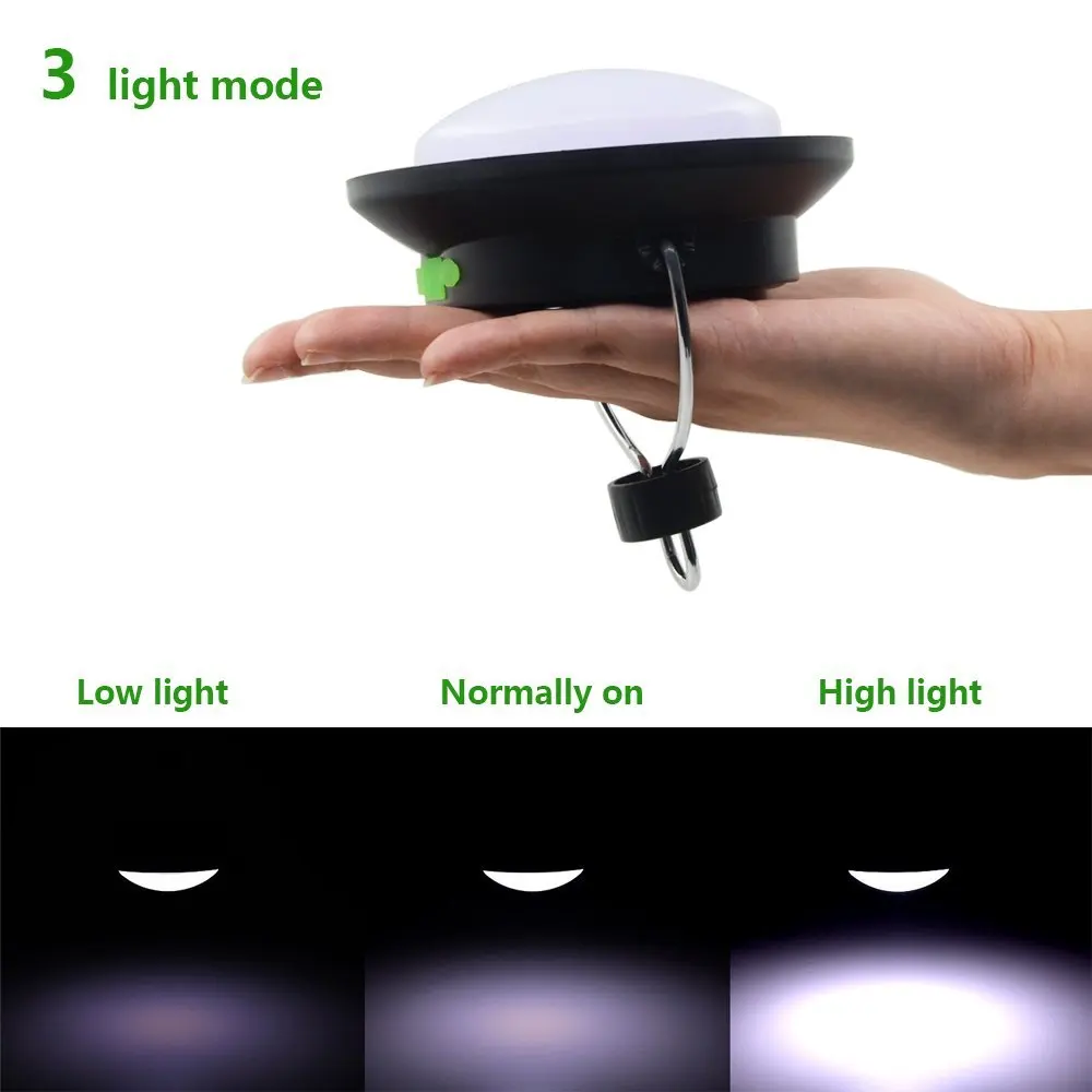 Led Перезаряжаемые Солнечный портативный Фонари палатка свет вешалка Регулируемый угол телефон gps перезарядки кемпинг Шестерни для Пеший