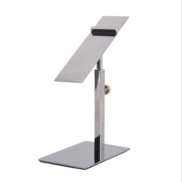 

Stainless Steel Mirror Surface Shoe Display Shelf Clear Shoe Display Stand Shoe Shelves Shoe Riser